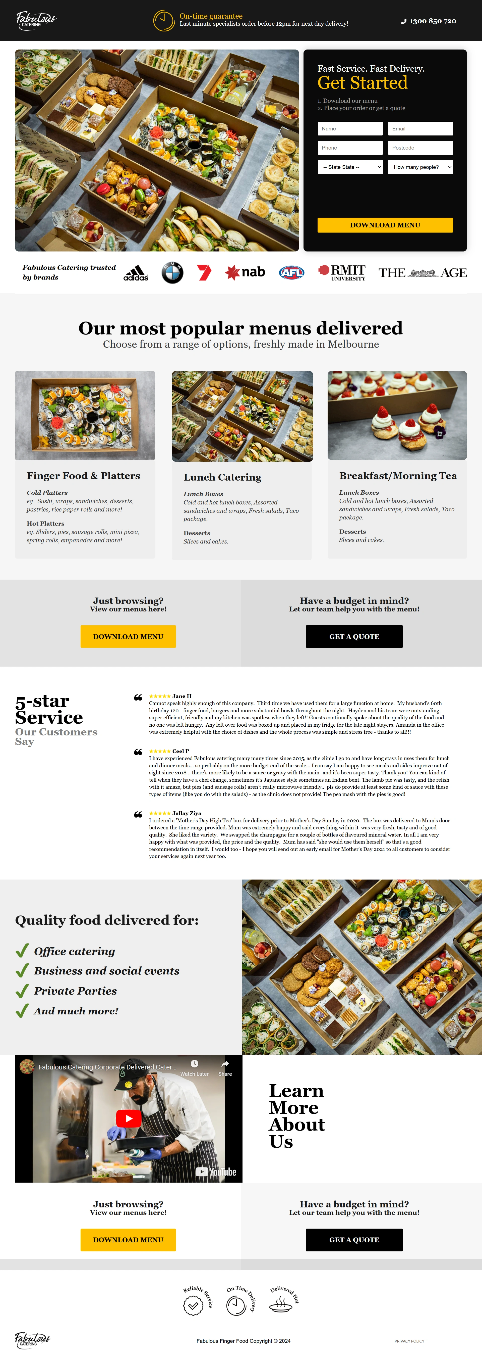 Event Catering Screenshot 5