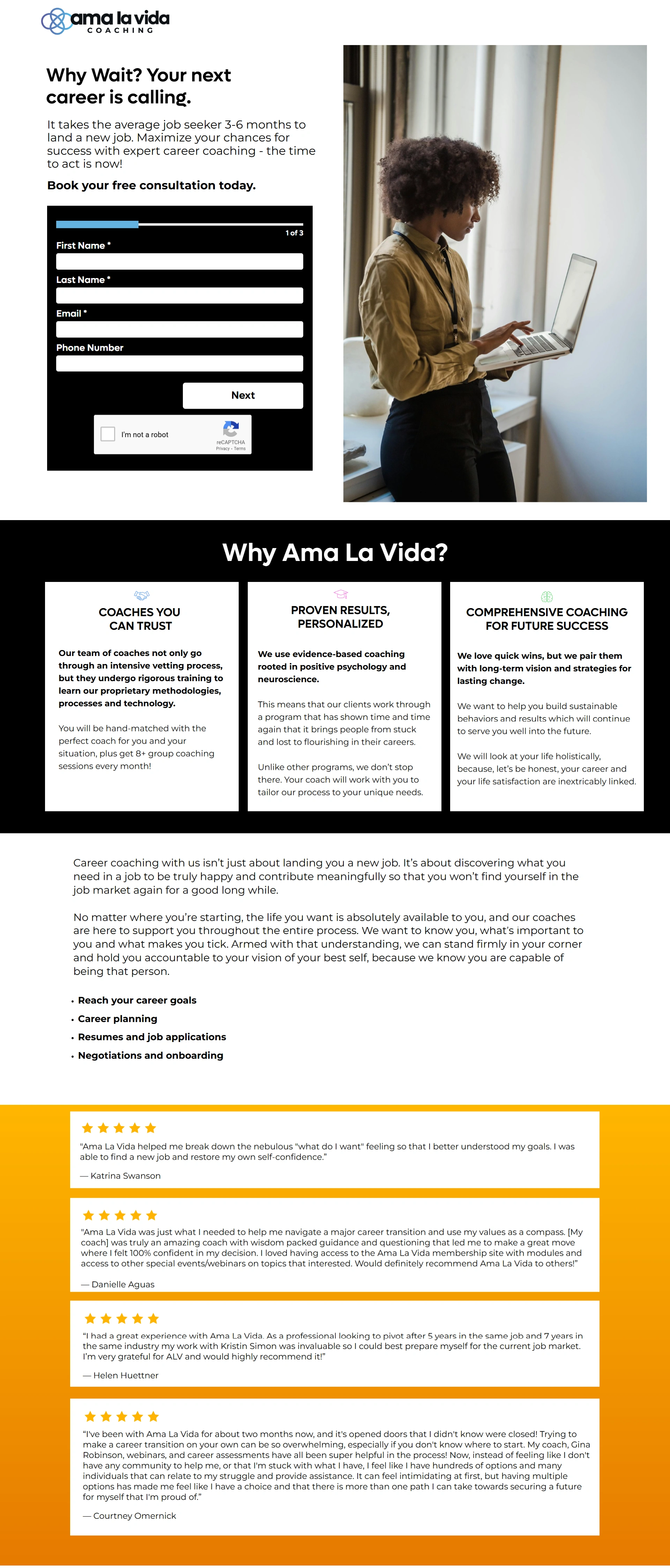 Career Coaching Screenshot 2