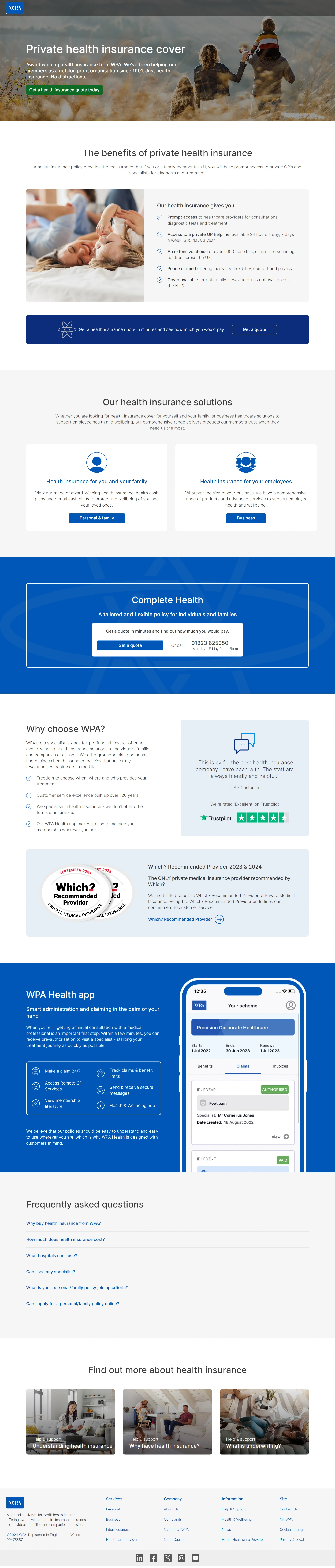 Healthcare Insurance Screenshot 6