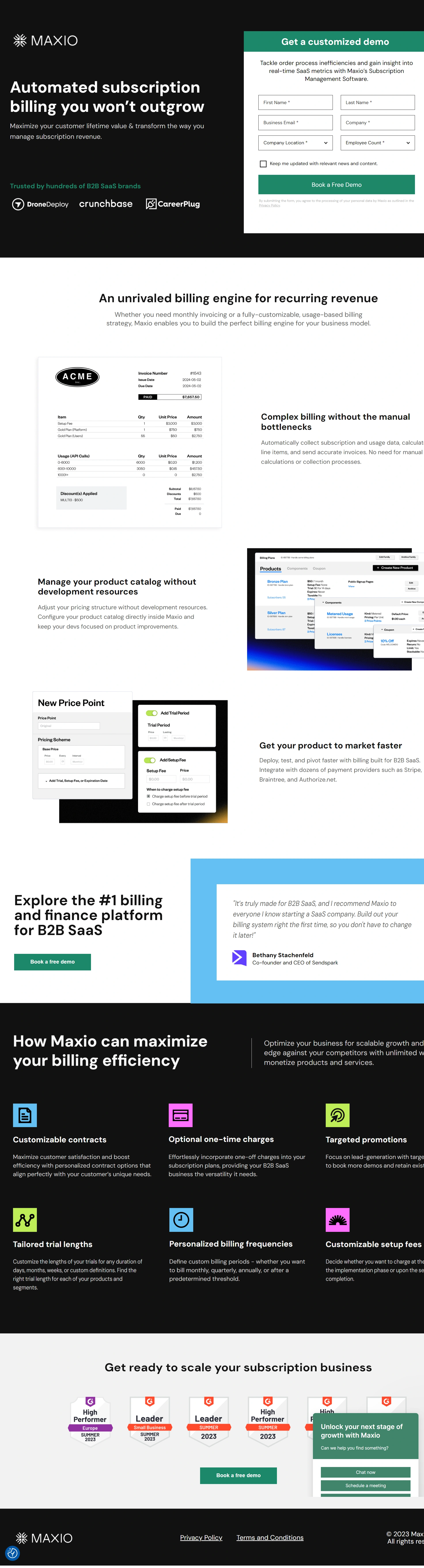 Subscription-Based Products Screenshot 1