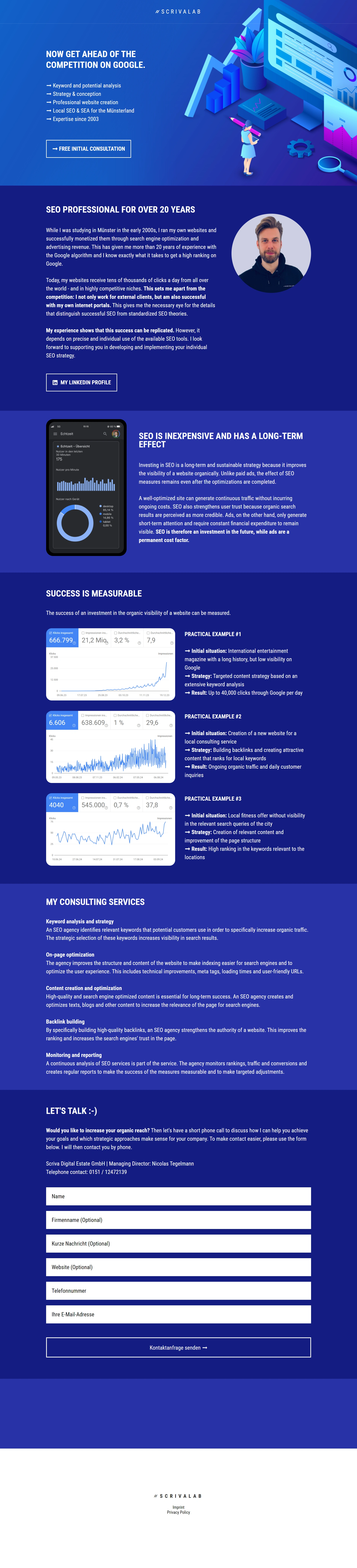 Freelance SEO Screenshot 6