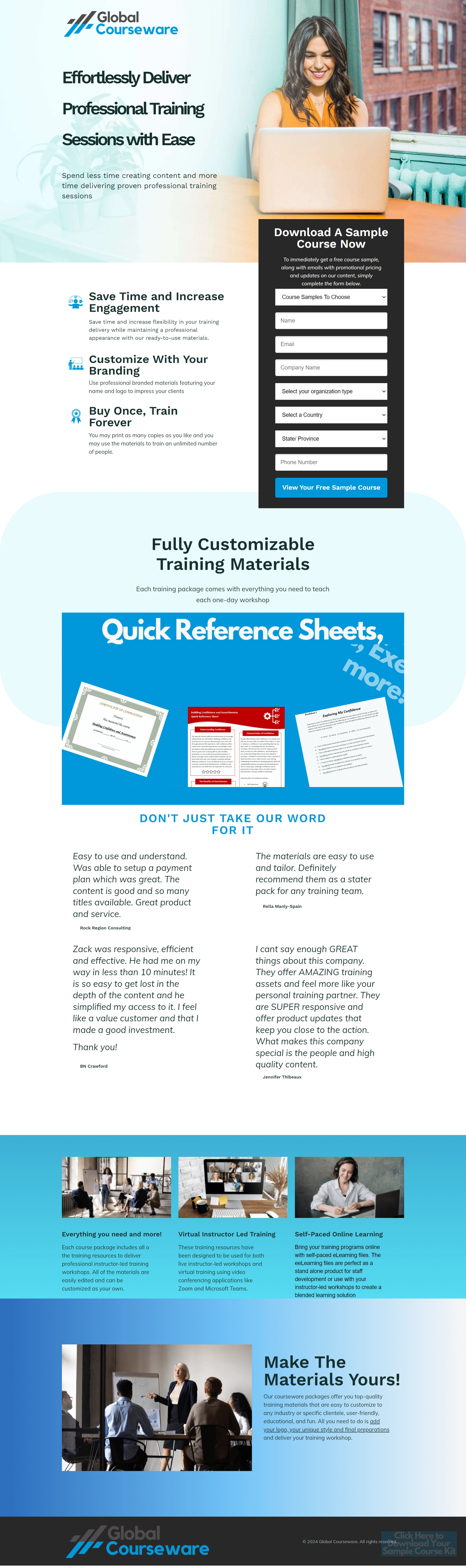 Corporate Training Screenshot 3
