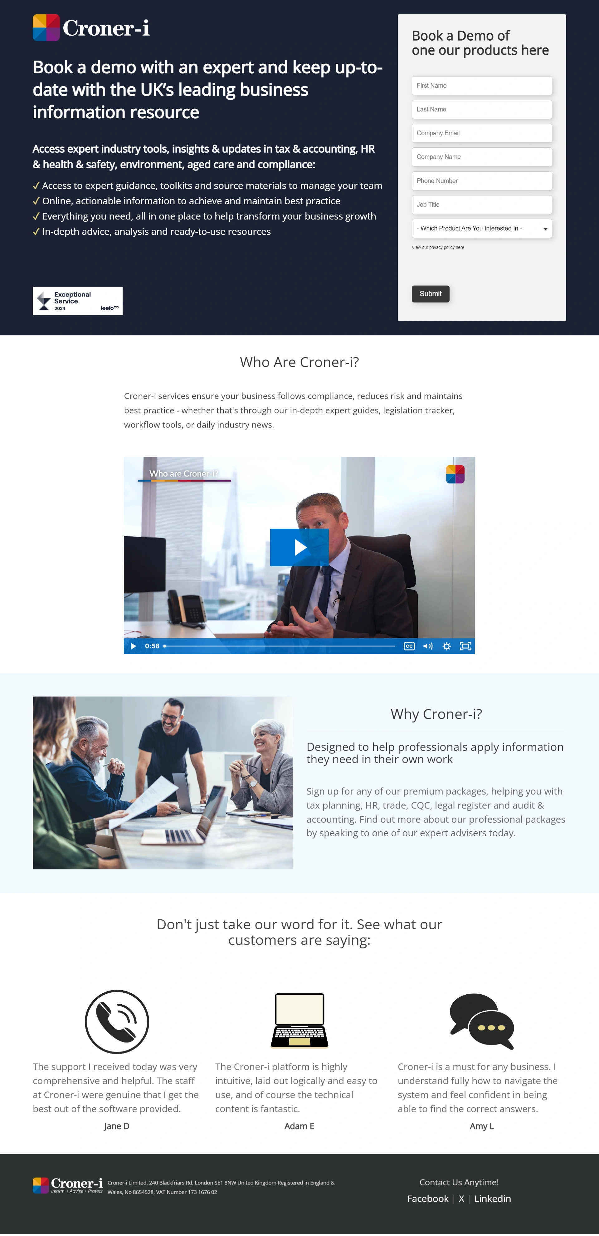 Financial Consulting Screenshot 1