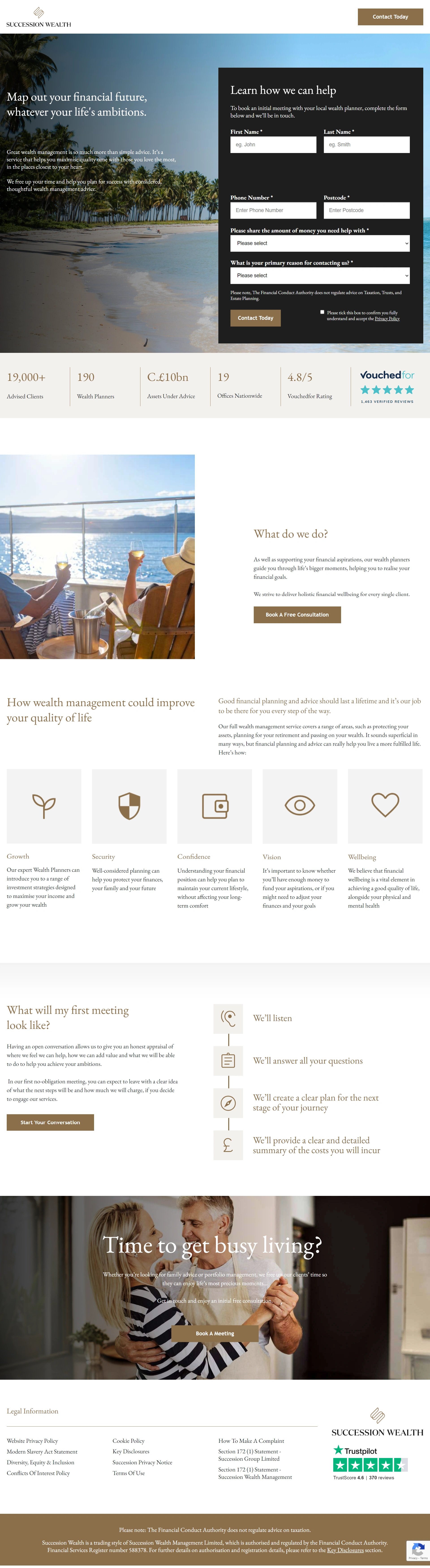 Financial Consulting Screenshot 6