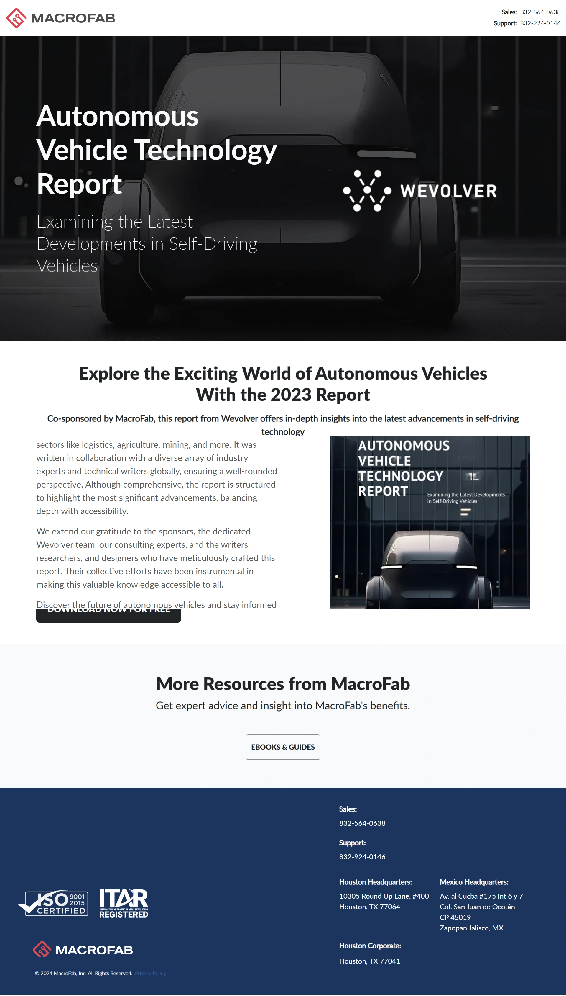 Autonomous Vehicles Screenshot 1