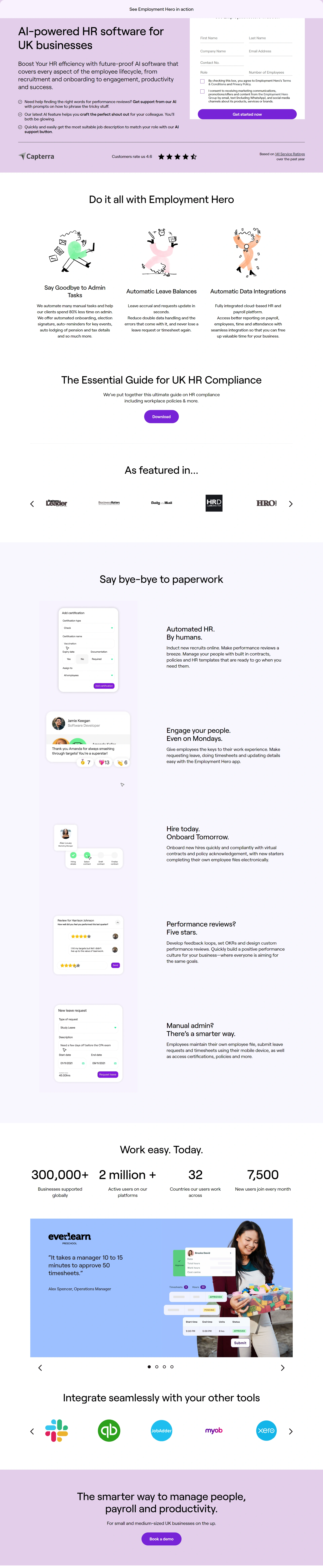 HR Software (Human Resources) Screenshot 2