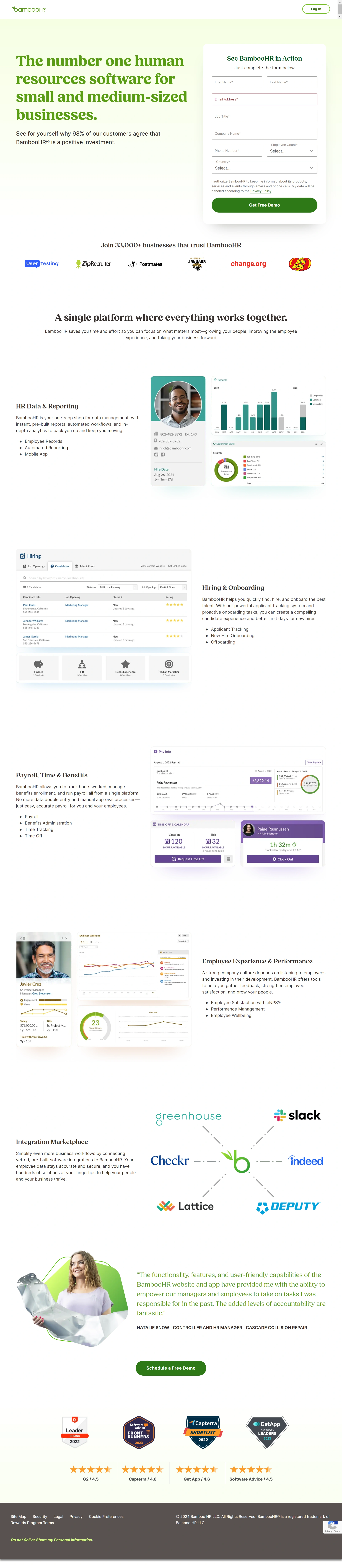 HR Software (Human Resources) Screenshot 6