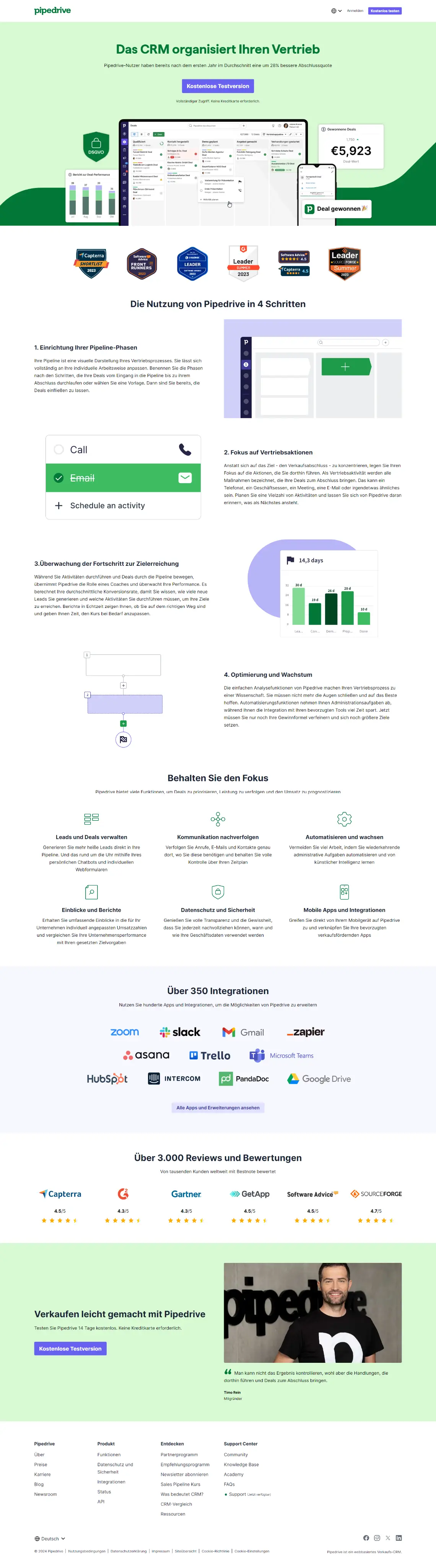 Customer Relationship Management (CRM) Screenshot 2