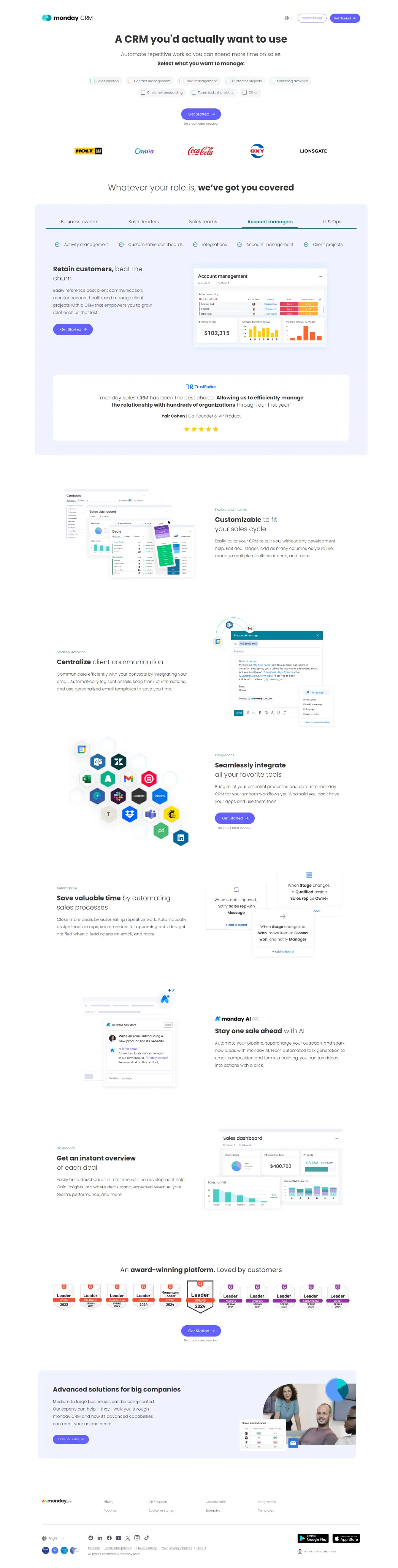 Customer Relationship Management (CRM) Screenshot 4